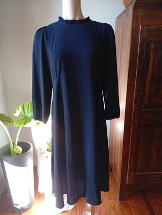 Raffinato abito blu