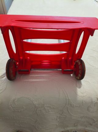 Carrito escolar Busquets rojo