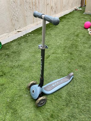 Patinete 3 ruedas azul