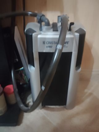 Acuario con mueble y depuradora