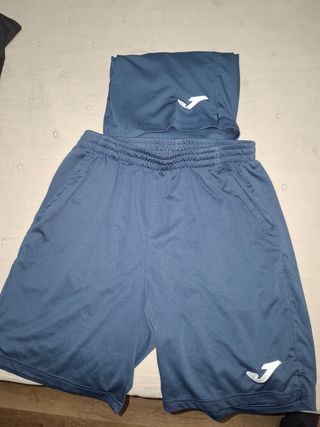 3 Pantalones Deportivos Joma Azules Marino