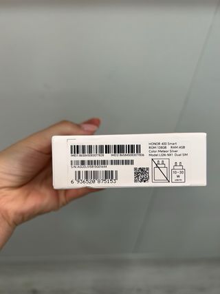 Honor 400 Smart 5G Caja Blanca Dorada