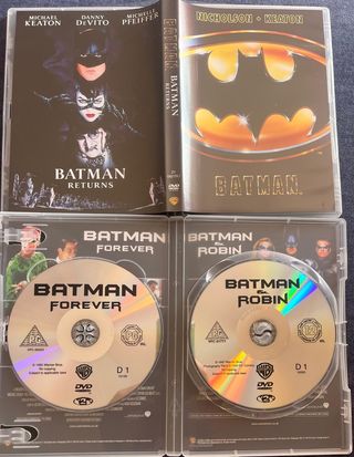 ANTOLOGÍA CINEMATOGRÁFICA DE BATMAN (1989-1997)