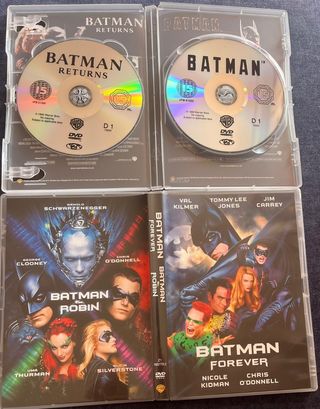 ANTOLOGÍA CINEMATOGRÁFICA DE BATMAN (1989-1997)
