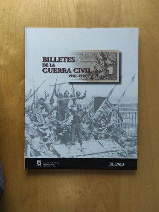 Libro Billetes de Guerra Civil 1936-1939 facsimil