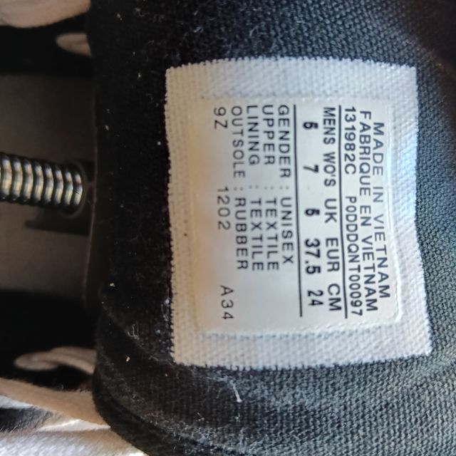 Converse All Star Tg 38 Unisex