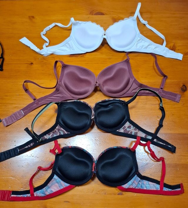 Reggiseni push up 4 pezzi  taglia 2°