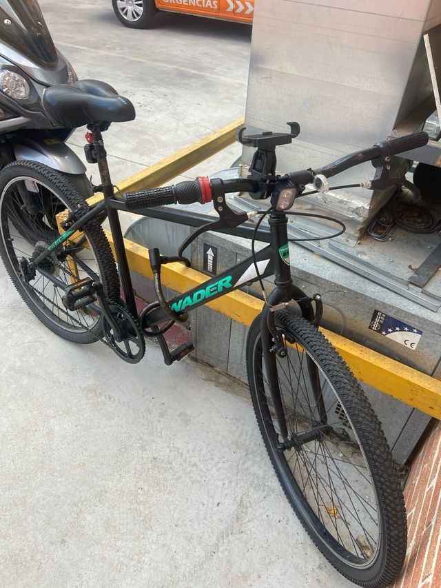 Bicicleta Montaña 26 Negro/Verde