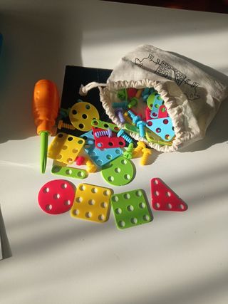 Mosaicos con tornillos