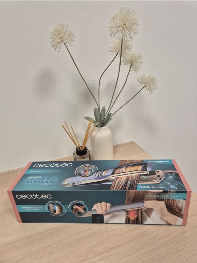 Plancha Cecotec Ritualcare Air Lisse 2in1 Blue