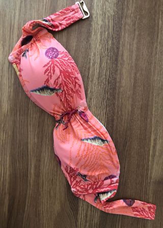 Top bikini rosa de Selmark, 95C
