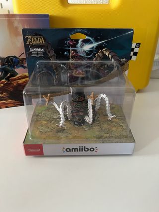 Amiibo Guardián Zelda Breath of the Wild Nintendo