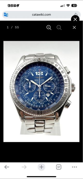 Breitling B2 Cronógrafo Azul