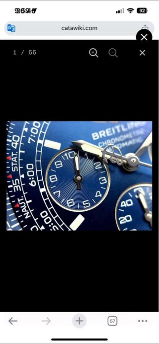 Breitling B2 Cronógrafo Azul