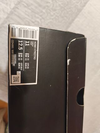 Nike Kobe V Protro Morado Negro