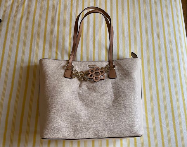 Bolso Guess Beige y Marrón Nuevo
