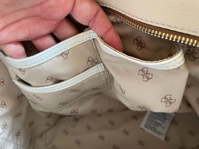 Bolso Guess Beige y Marrón Nuevo