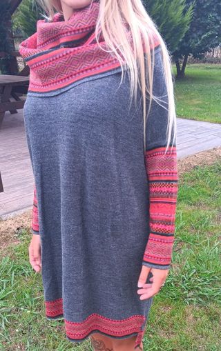 Vestido de baby alpaca de alta calidad 