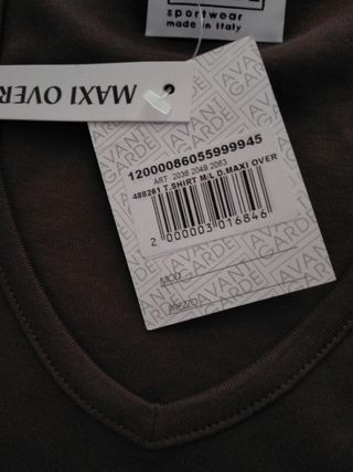 Maglia donna manica lunga Avantgarde verde oliva