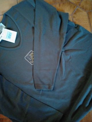 Maglia donna manica lunga Avantgarde verde oliva