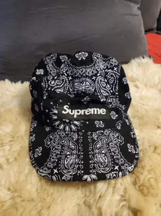 Gorra Supreme Bandana Negra