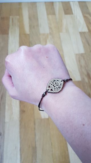 Pulsera Silvereia diseño filigrana