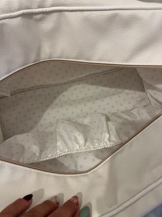Bolso de bebé blanco