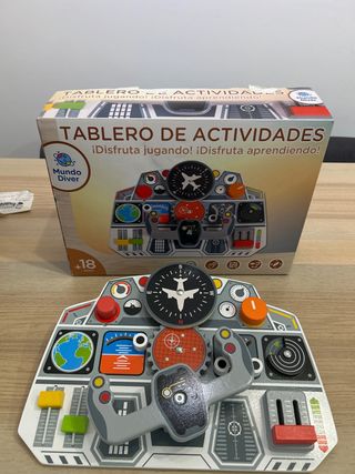 Tablero de Actividades Mundo Diver Madera