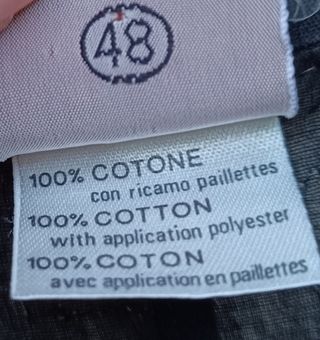 Krizia Blazer Paillettes tg. 48 made in Italy