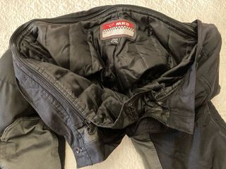 Pantalón de moto negro