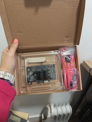 Tarjeta Expansión SATA PCIe