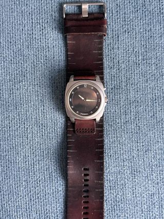 Reloj Fossil Big Tig Vintage Marrón/Plata