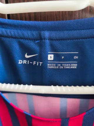 Camiseta Barça Iniesta Firmada Talla S