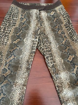 Pantalón estampado cocodrilo Mage T36/38
