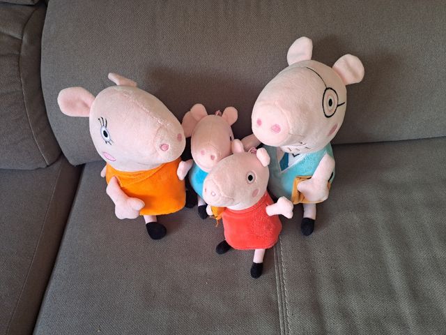 Peluche Familia Peppa Pig