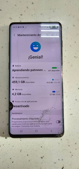 Samsung Galaxy S10 Plus 512 GB Nero