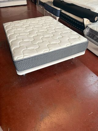 BASE Y COLCHON FLEX POCKET 24 VISCO 150x190