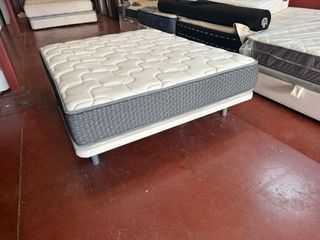 BASE Y COLCHON FLEX POCKET 24 VISCO 150x190
