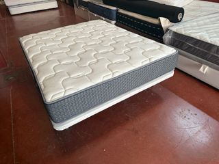 BASE Y COLCHON FLEX POCKET 24 VISCO 150x190