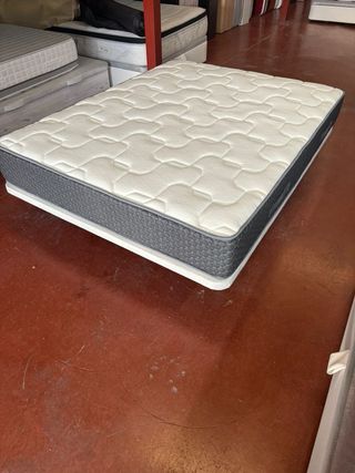 BASE Y COLCHON FLEX POCKET 24 VISCO 150x190