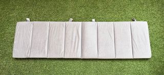 Cabecero de cama gris de tela NUEVO