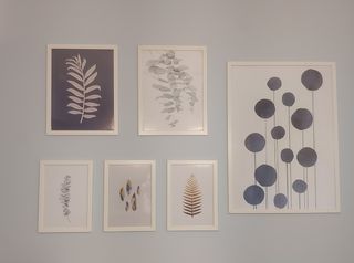 Conjunto de 6 cuadros decorativos