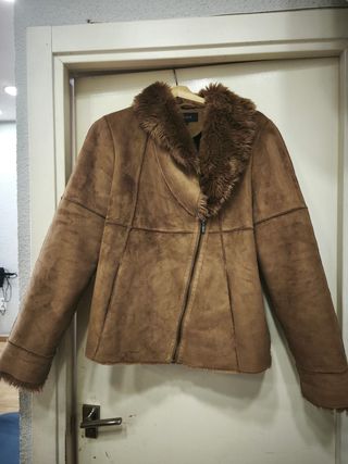 Cazadora ante con pelo