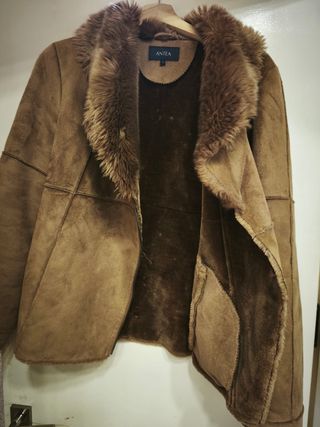 Cazadora ante con pelo