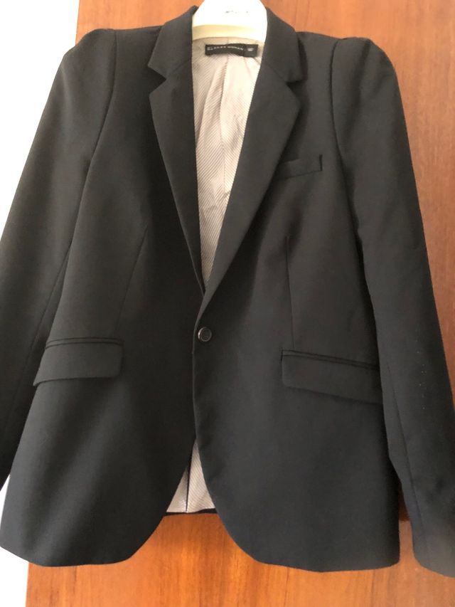 Chaqueta negra formal