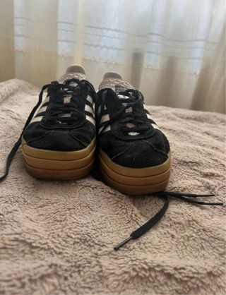 Adidas Gazelle Negras Talla 39 1/3