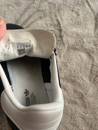 Adidas Gazelle Negras Talla 39 1/3