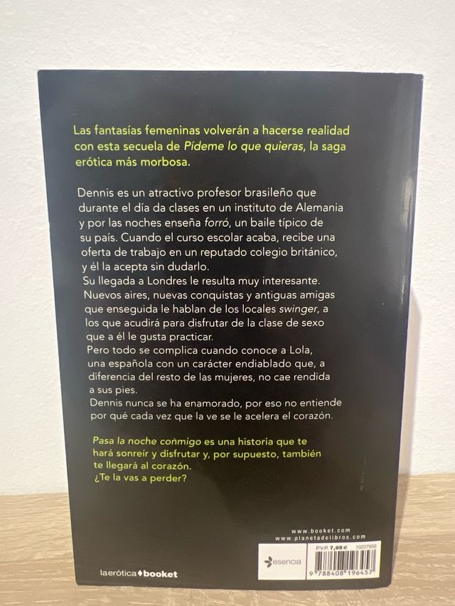 Pasa la noche conmigo