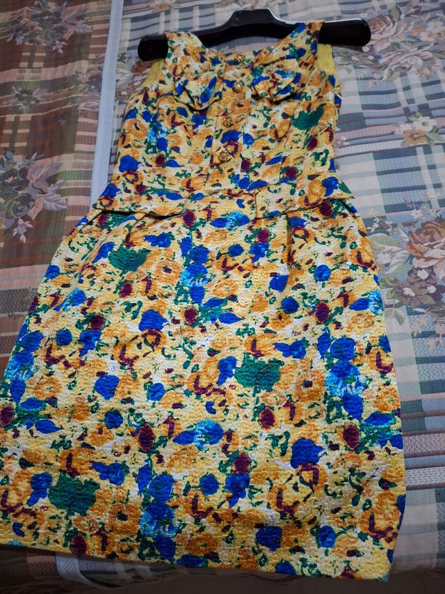 Vestido Carolina Herrera Multicolor