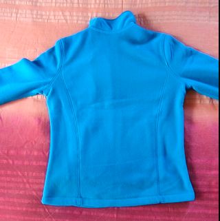 Forro polar mujer azul